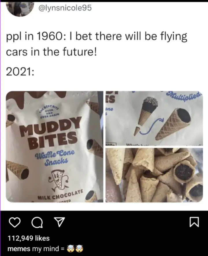 Muddy Bites meme ad