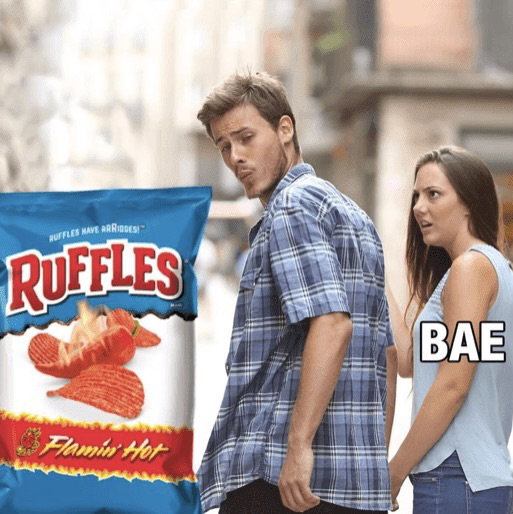 Distracted Boyfriend Product Swap