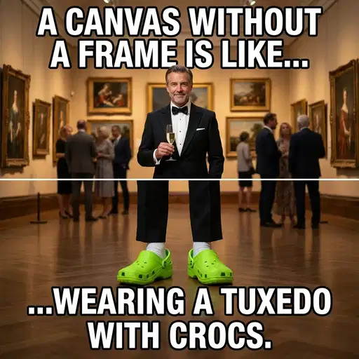 Meme ad example