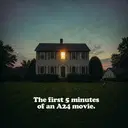 A24 ad and meme examples