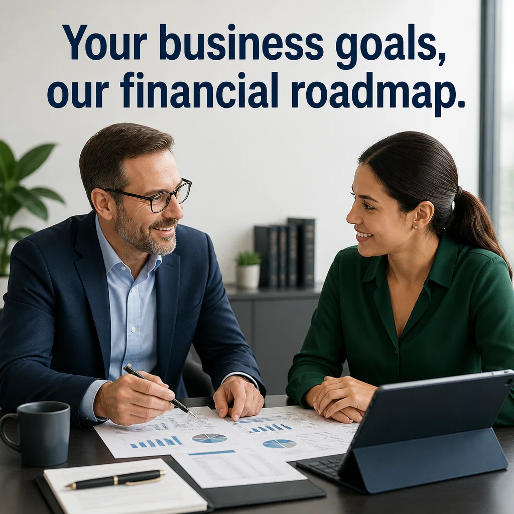 Accountant ad concept example: The Tax Strategy Session