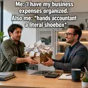 Accountant ad and meme examples