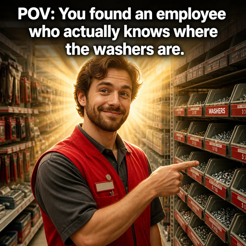 Ace Hardware meme ad example: The Helpful Vibe