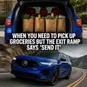Acura ad and meme examples