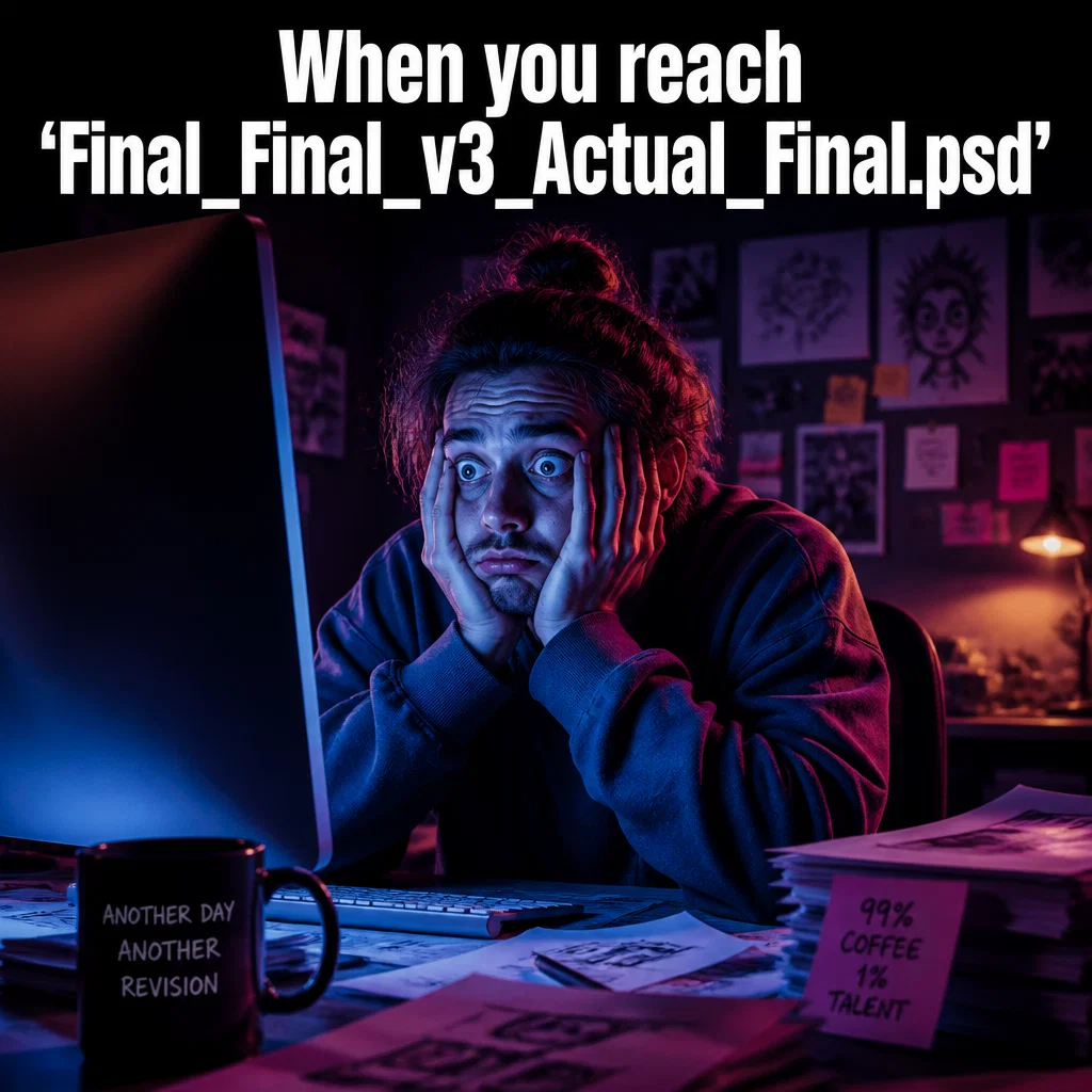 Adobe ad and meme examples