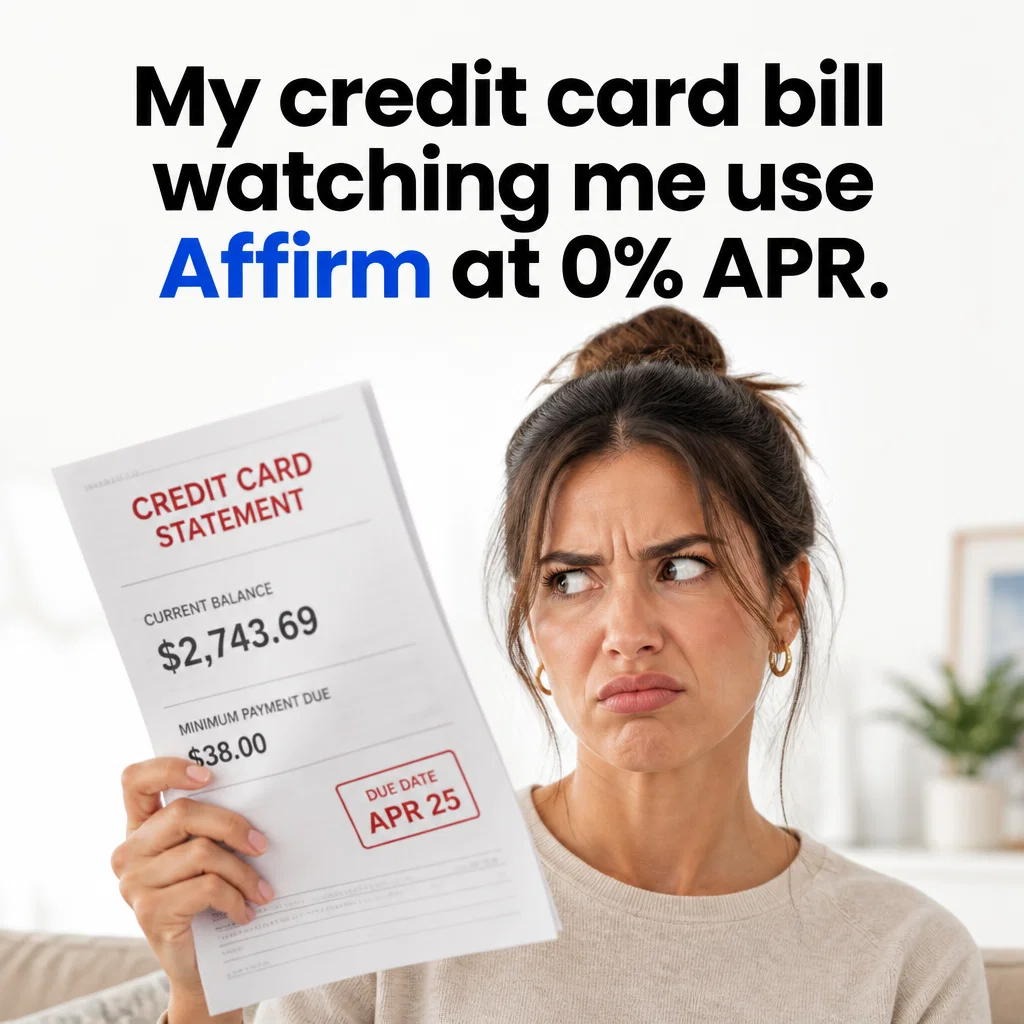 Affirm meme ad example: The Interest Trap