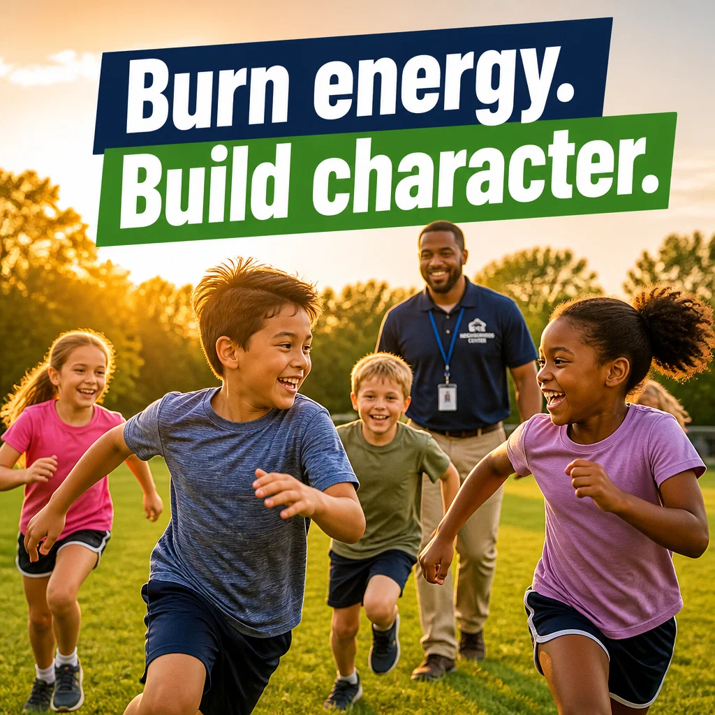 After School Program ad concept example: Outdoor Energy