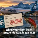 Alaska Airlines ad and meme examples