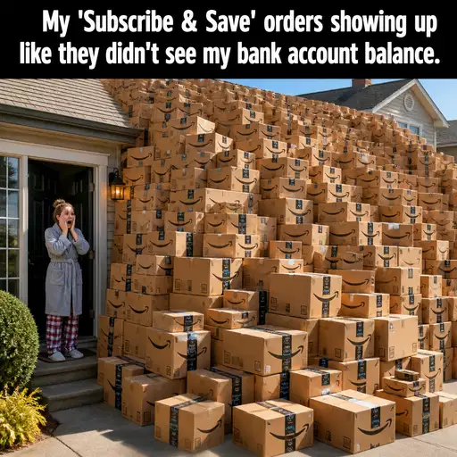 Amazon meme ad example: The Subscription Loop