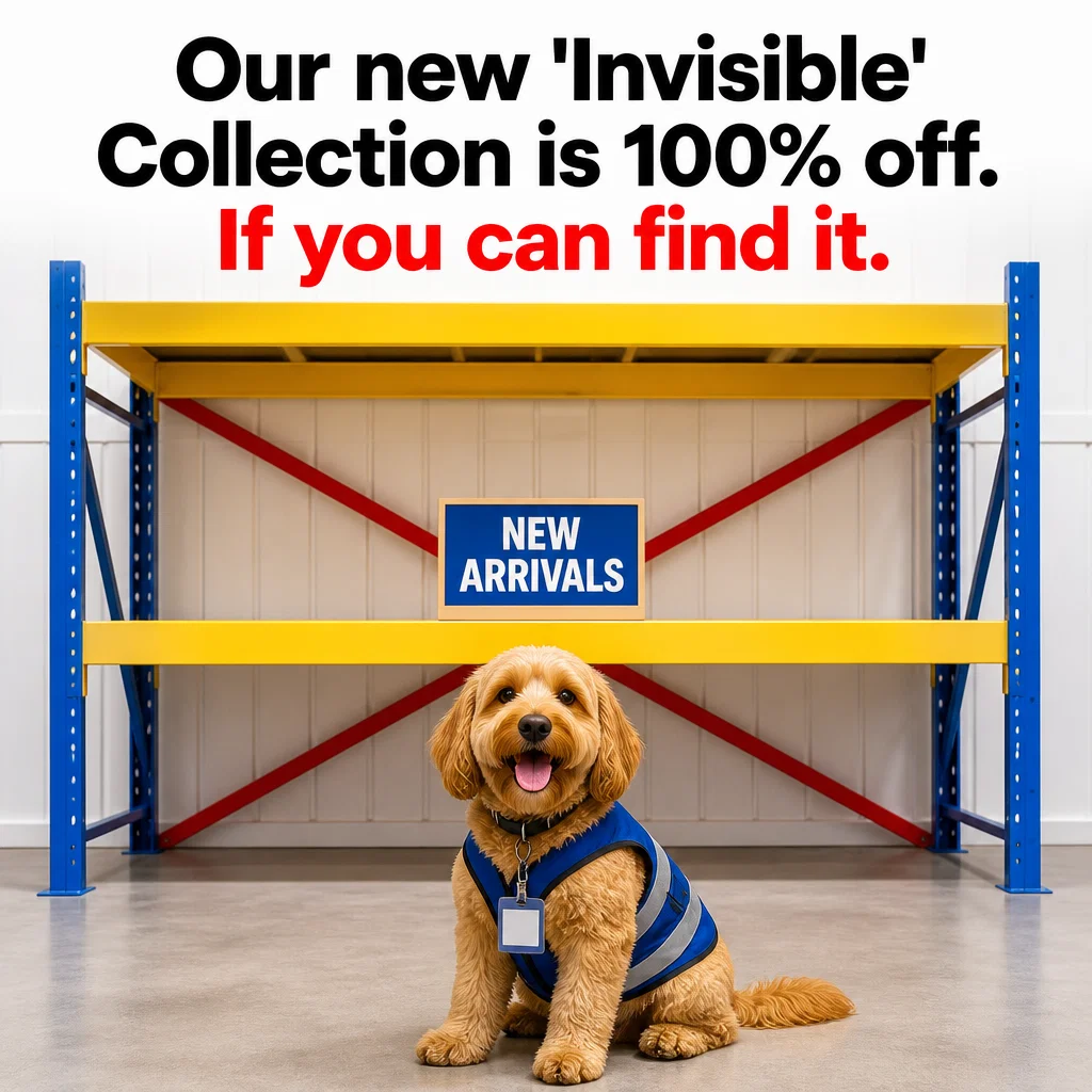 April Fools meme ad example: The Invisible Product