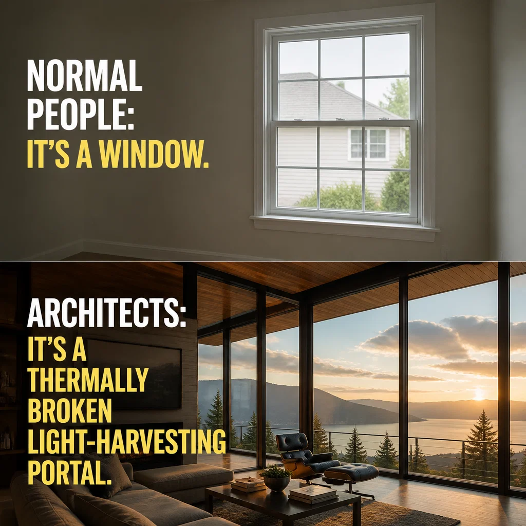 Architect meme ad example: The Lighting Obsession