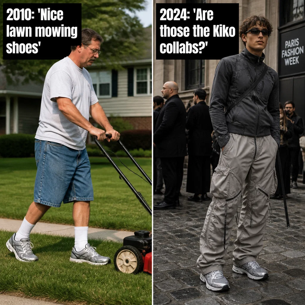 Asics ad and meme examples