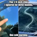 Auto Glass ad and meme examples