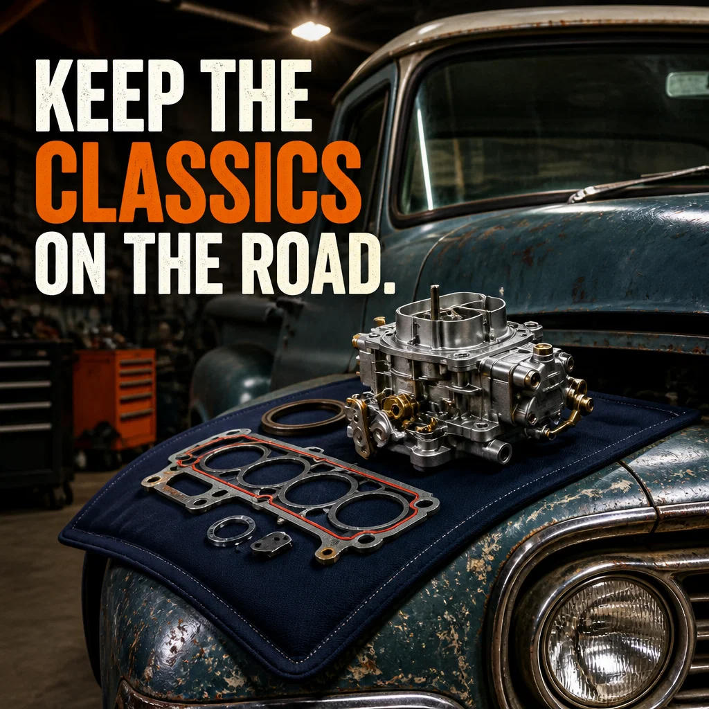 Auto Parts Store ad concept example: Restoration Support