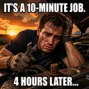 Auto Parts Store ad and meme examples