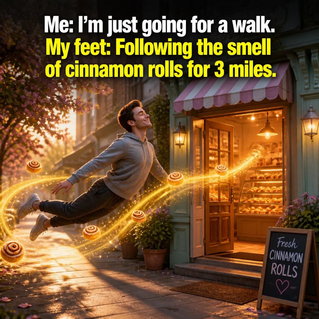 Bakery meme ad example: The Morning Scent
