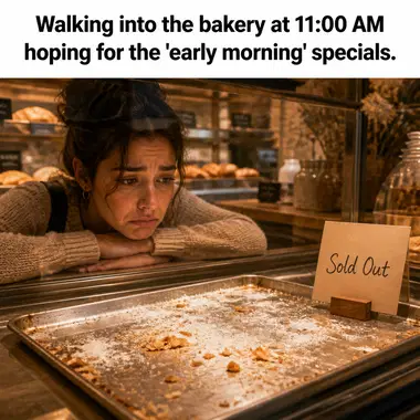 Bakery meme ad example: The Noon Sell-Out