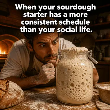 Bakery meme ad example: The Sourdough Parent