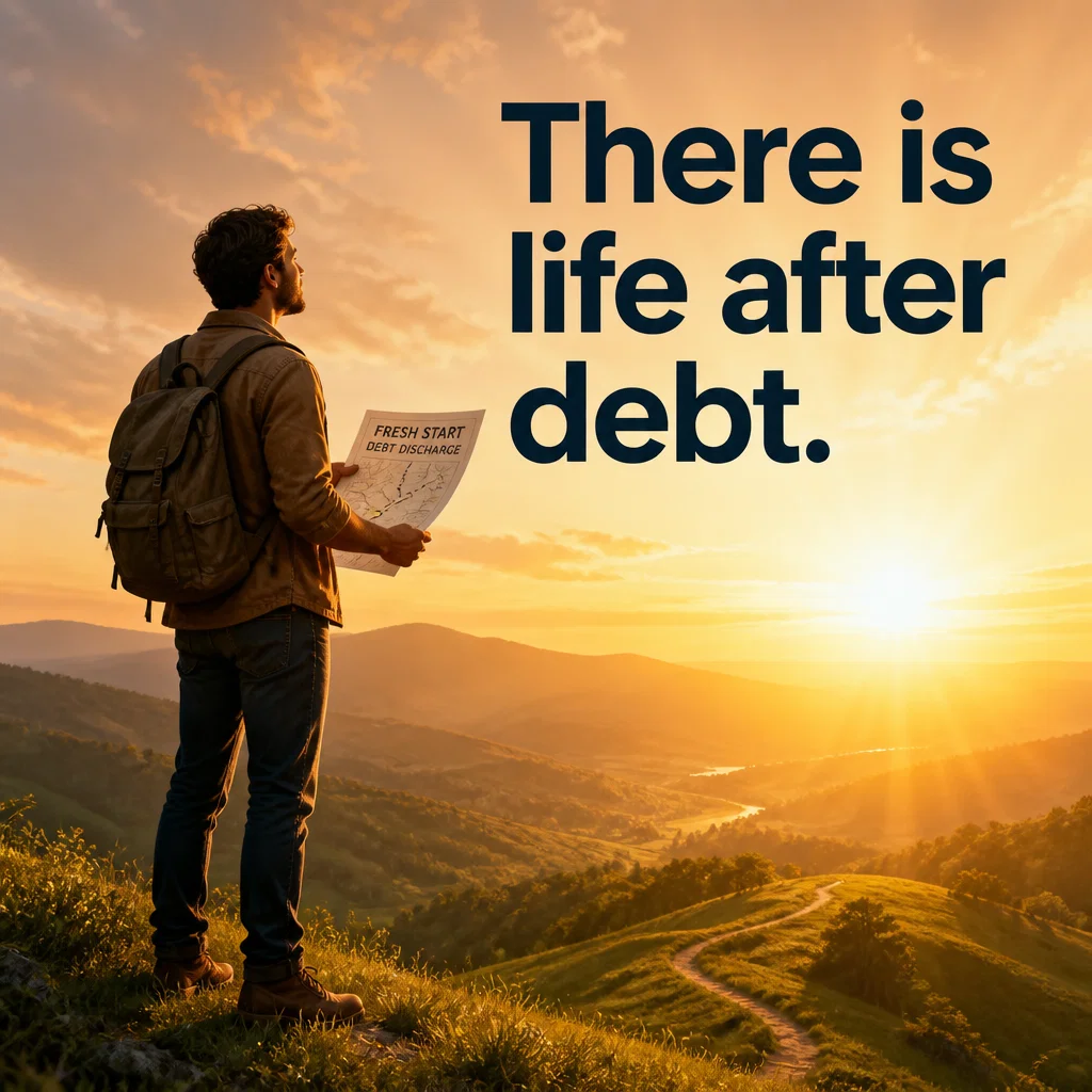 Bankruptcy Attorney ad concept example: The Horizon