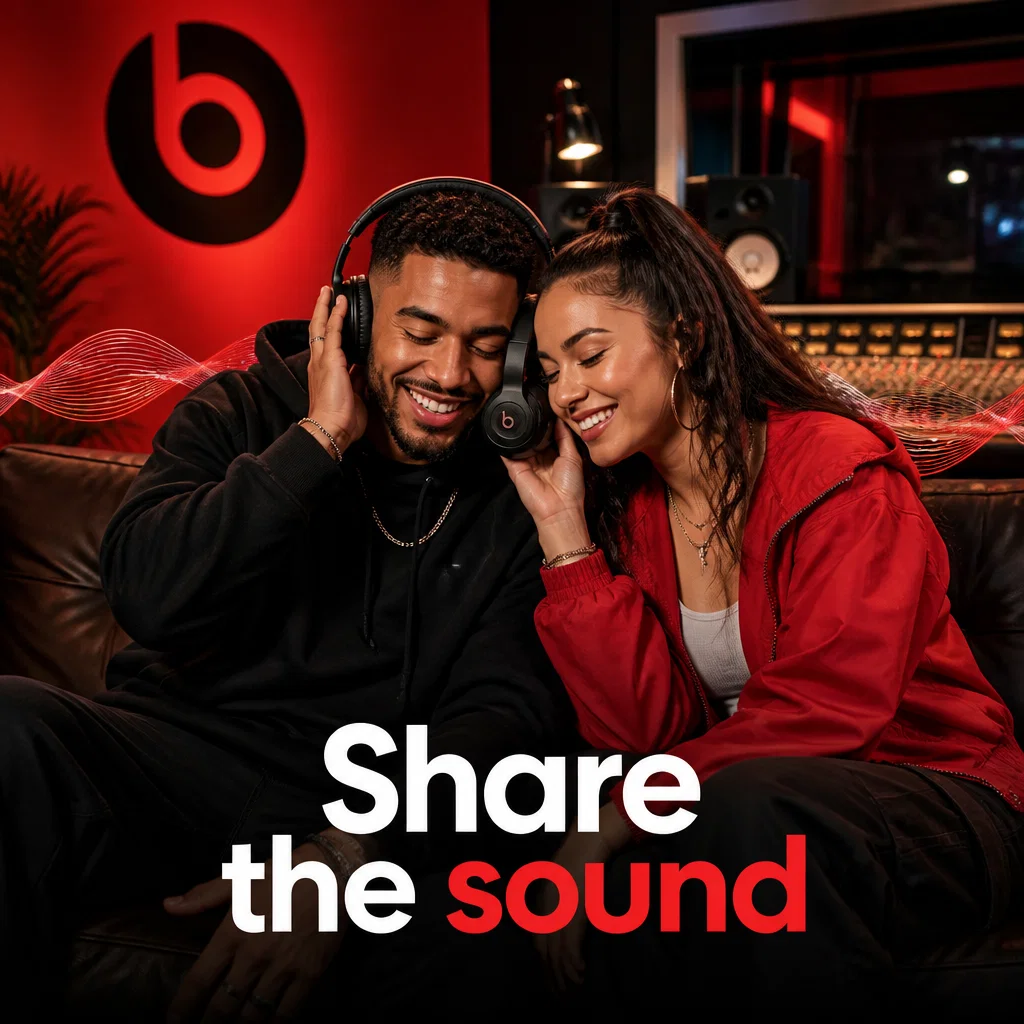 Beats ad concept example: Duo Shot