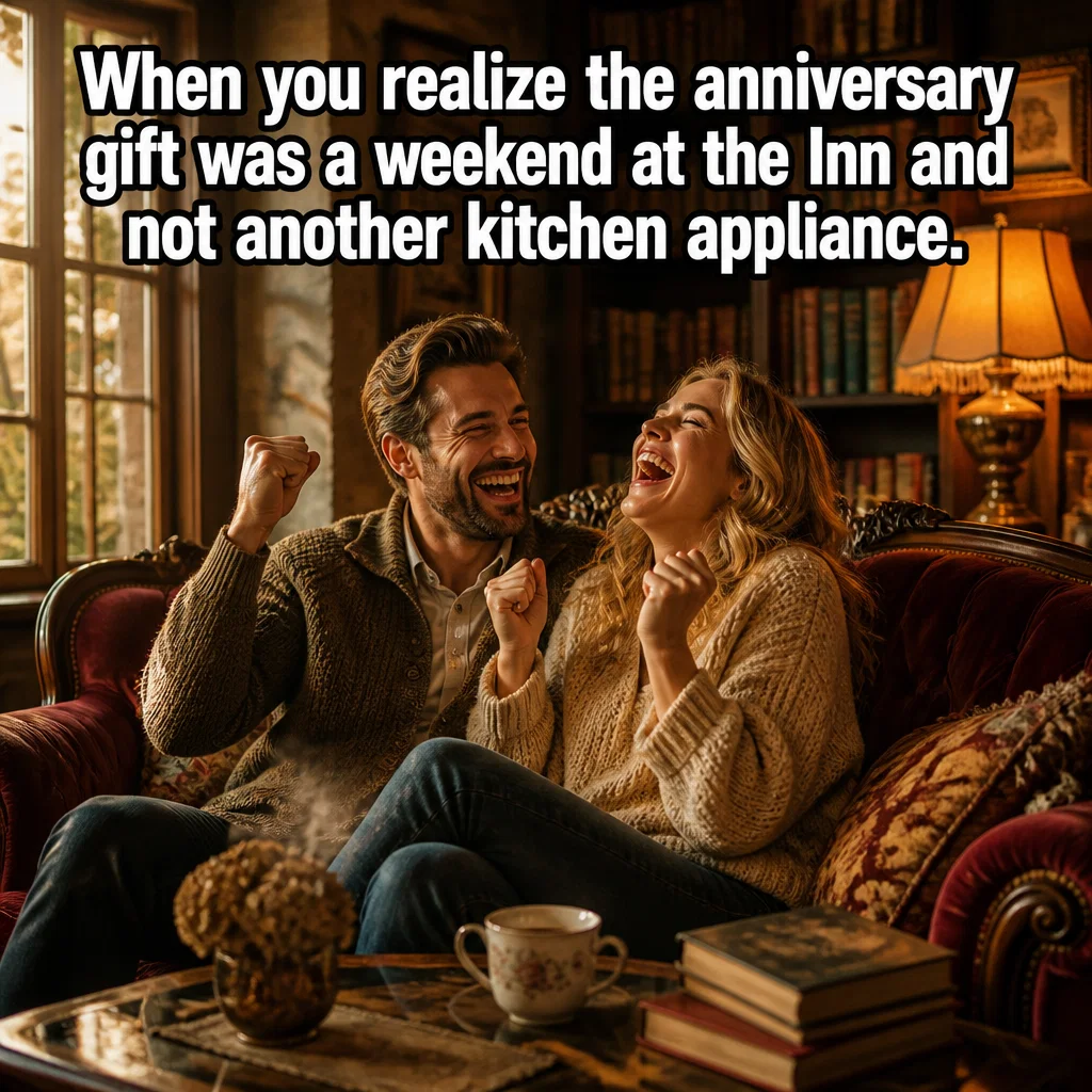 Bed and Breakfast meme ad example: The Romantic Escape Realization