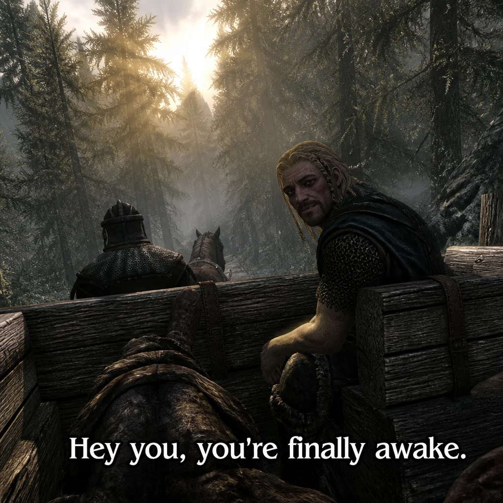 Bethesda meme ad example: The Awaken Hook