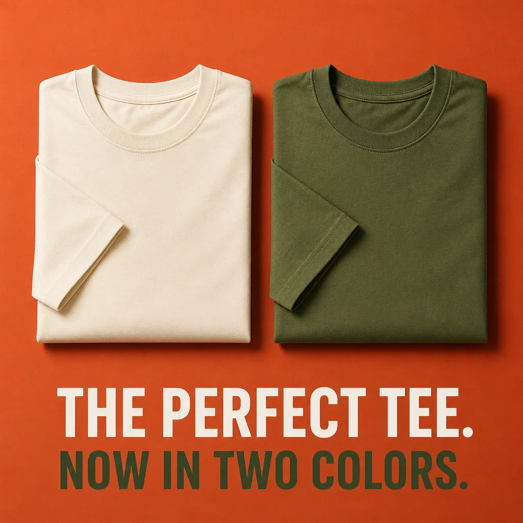 BOGO ad concept example: Folded Perfection