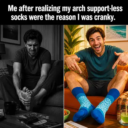 Bombas meme ad example: The Arch Support Awakening