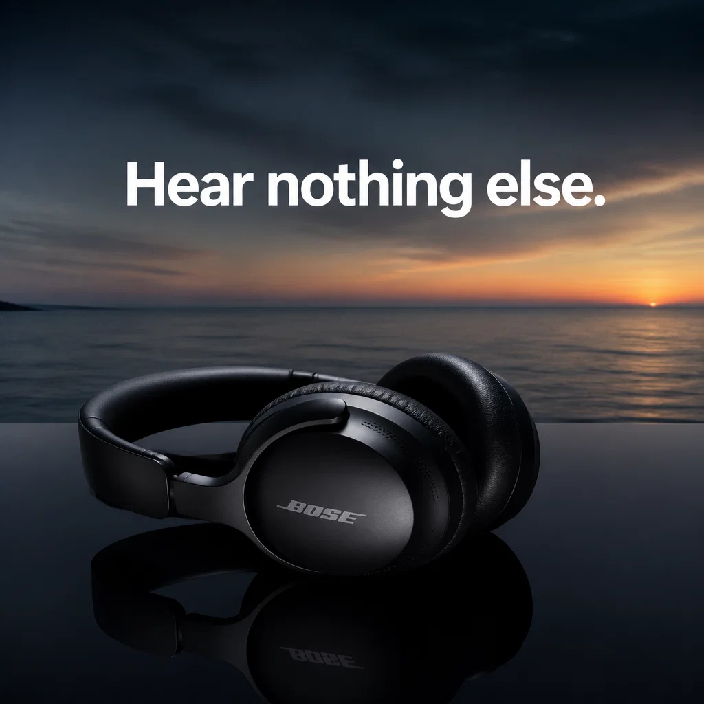 Bose ad concept example: The Sound Horizon