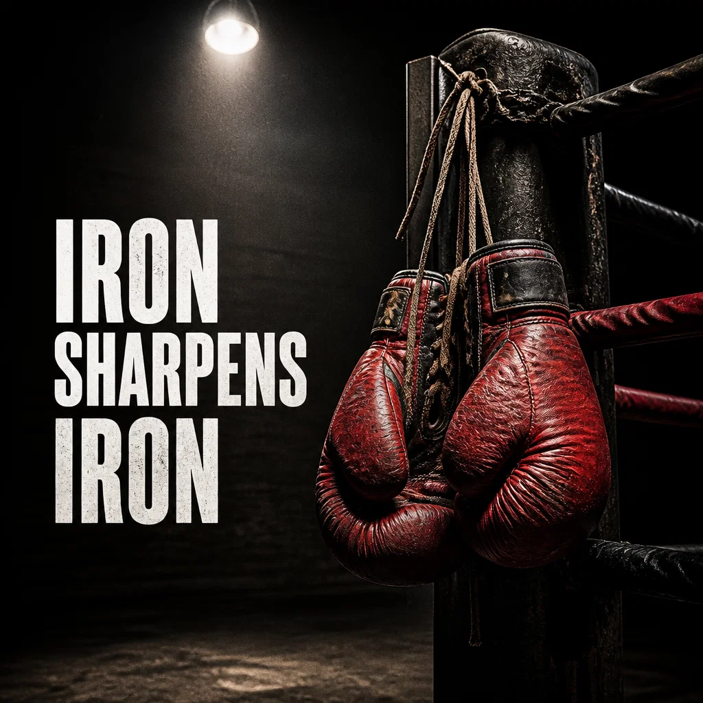 Boxing Gym ad concept example: The Equipment