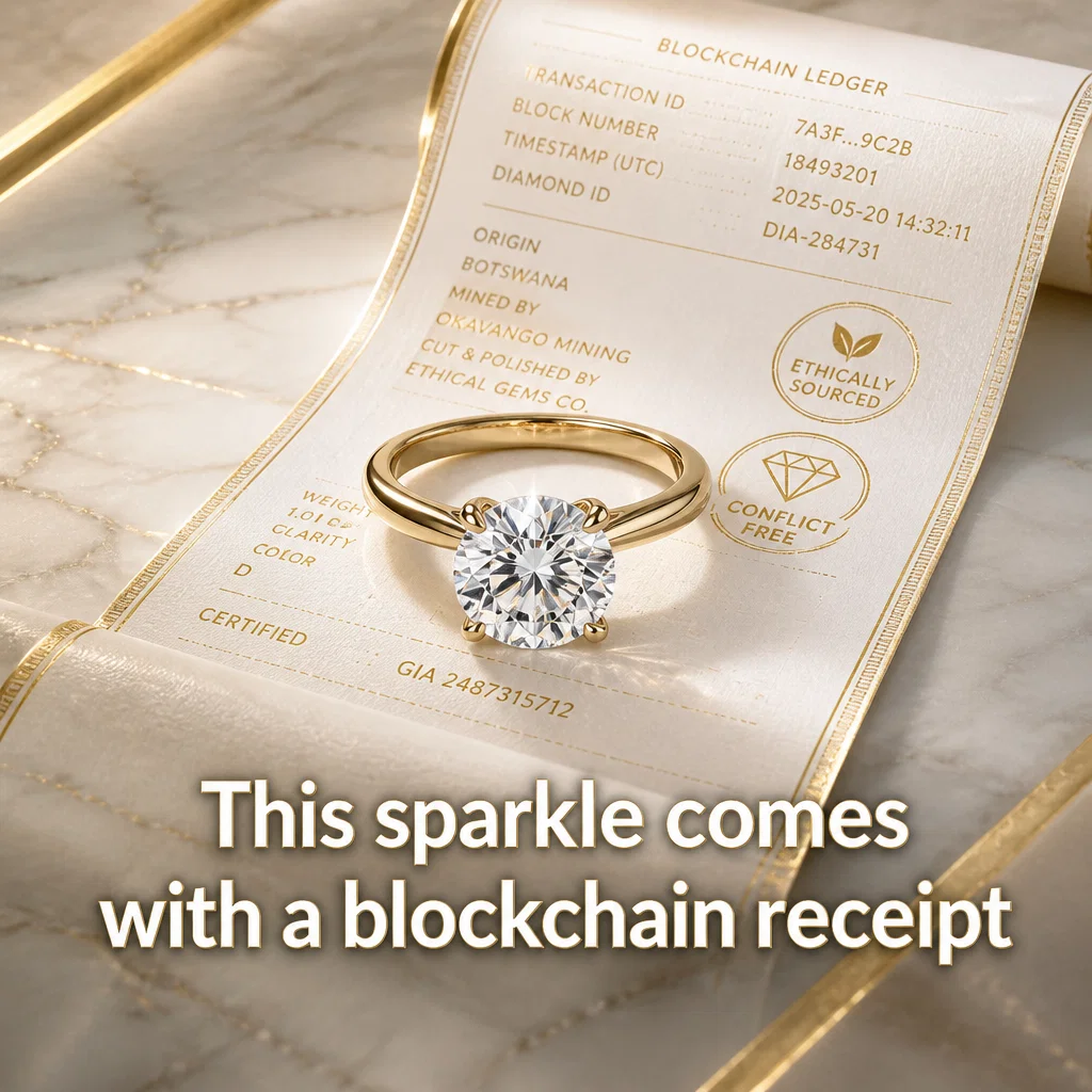 Brilliant Earth meme ad example: Sparkle Receipt