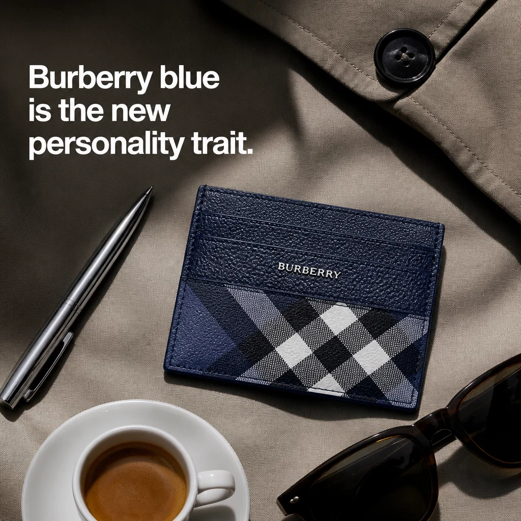 Burberry meme ad example: The Knight Blue Era