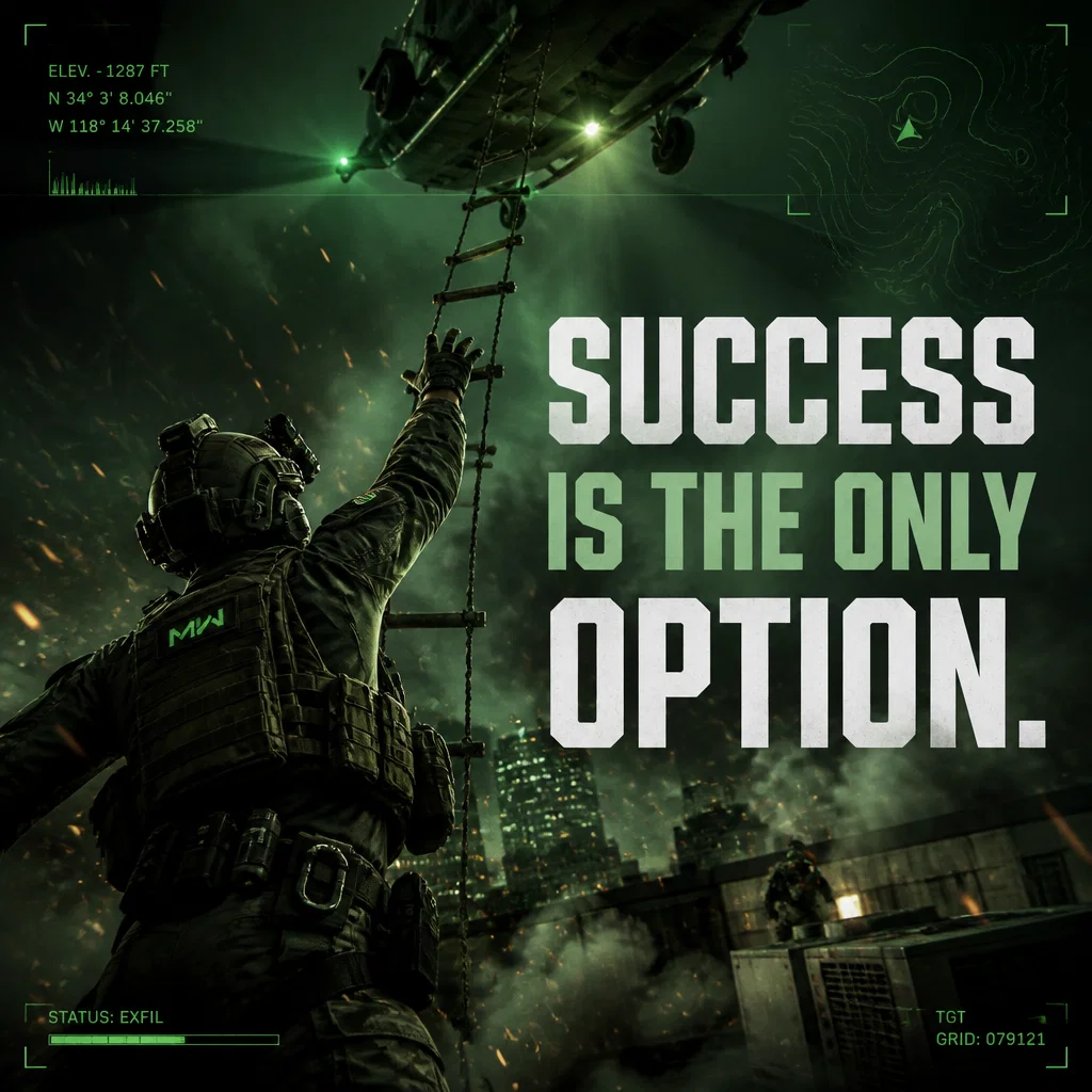 Call of Duty ad concept example: The Climax