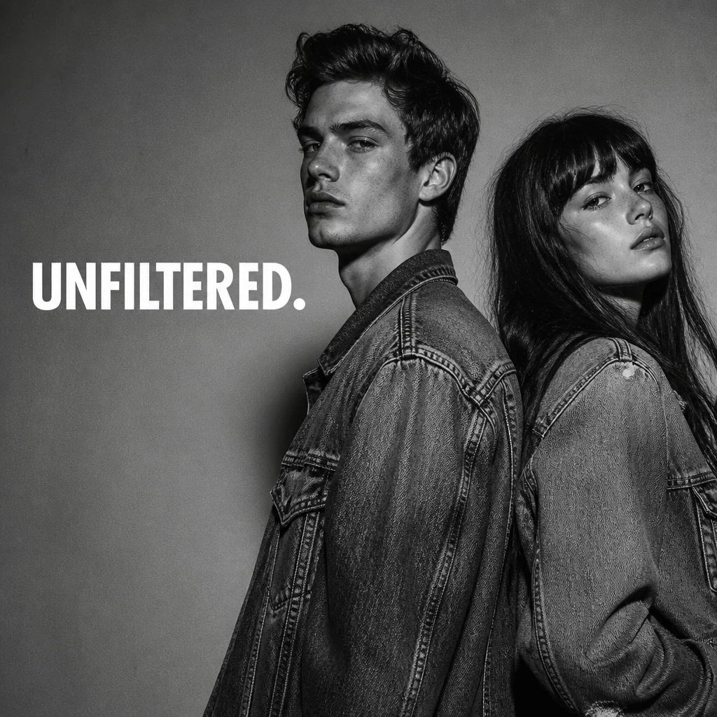 Calvin Klein ad concept example: The Legacy Duo