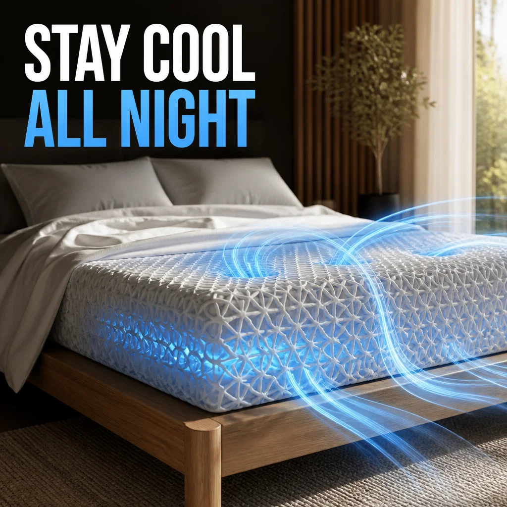 Casper ad concept example: The Cooling Tech