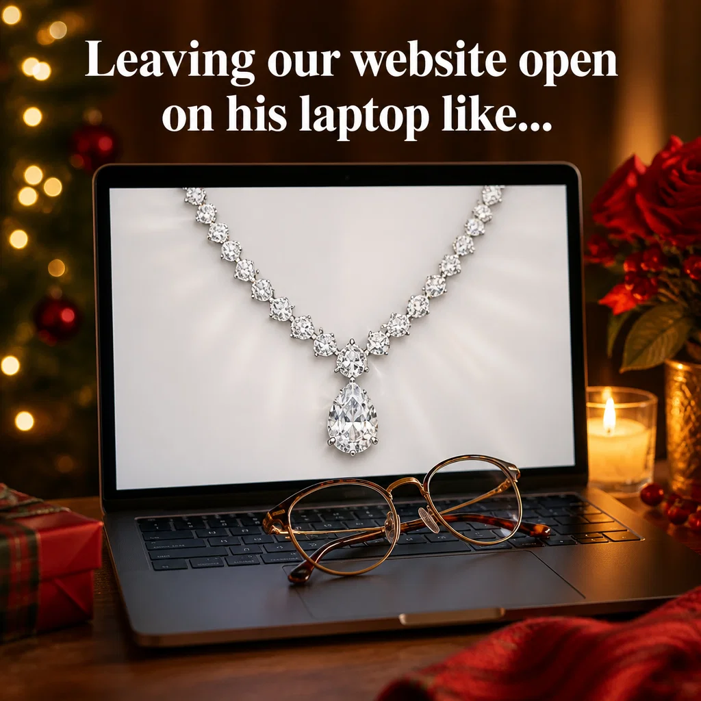 Christmas meme ad example: The Hinting Game