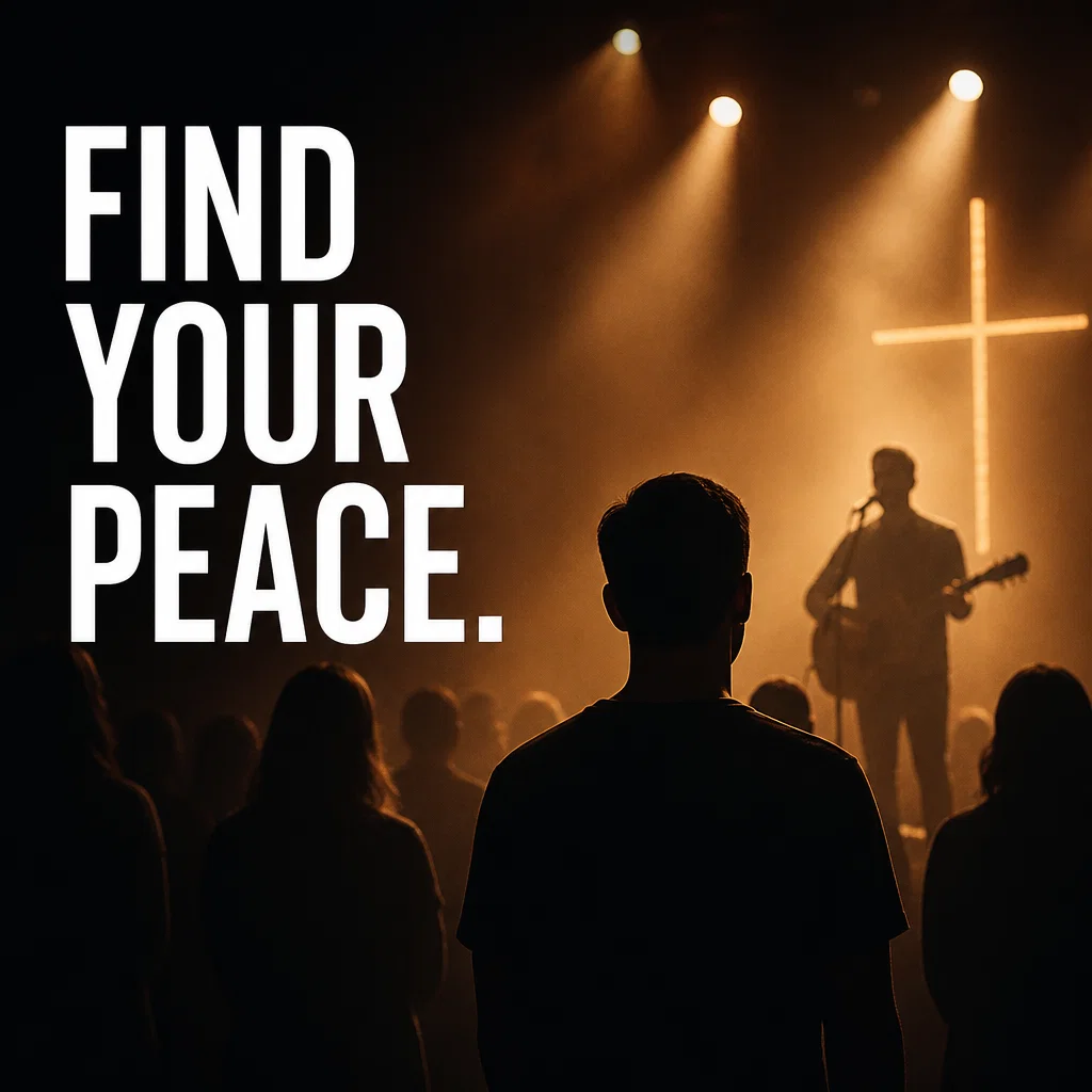 Church ad concept example: Authentic Worship