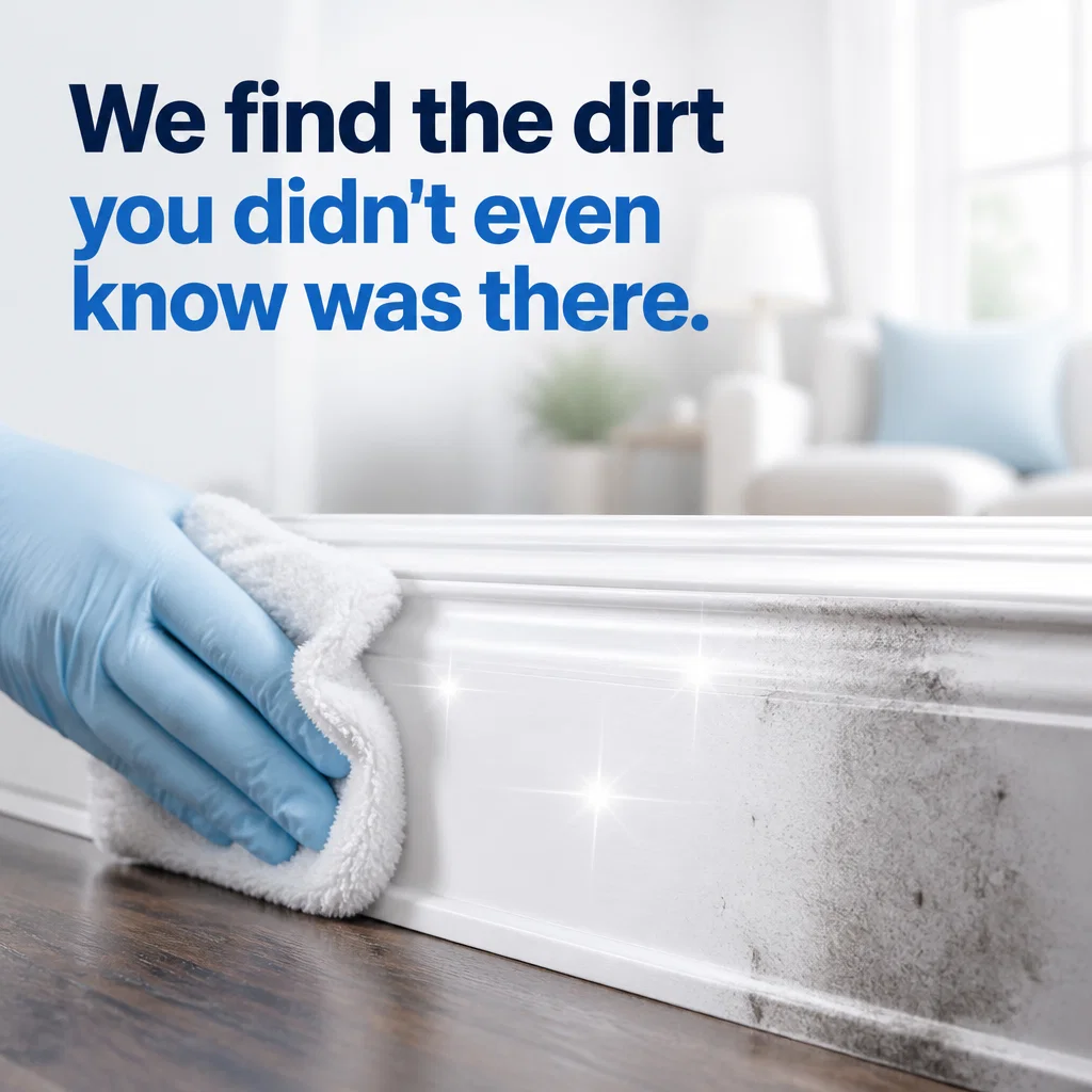 Cleaning Service ad concept example: The Deep Clean Detail