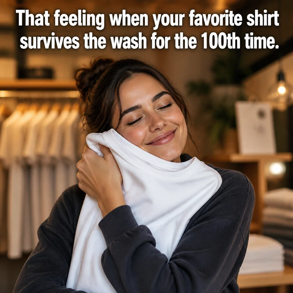 Clothing Store meme ad example: The Laundry Cycle