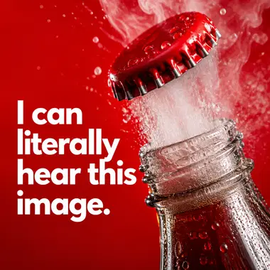Coca-Cola meme ad example: The Sound of Refreshment