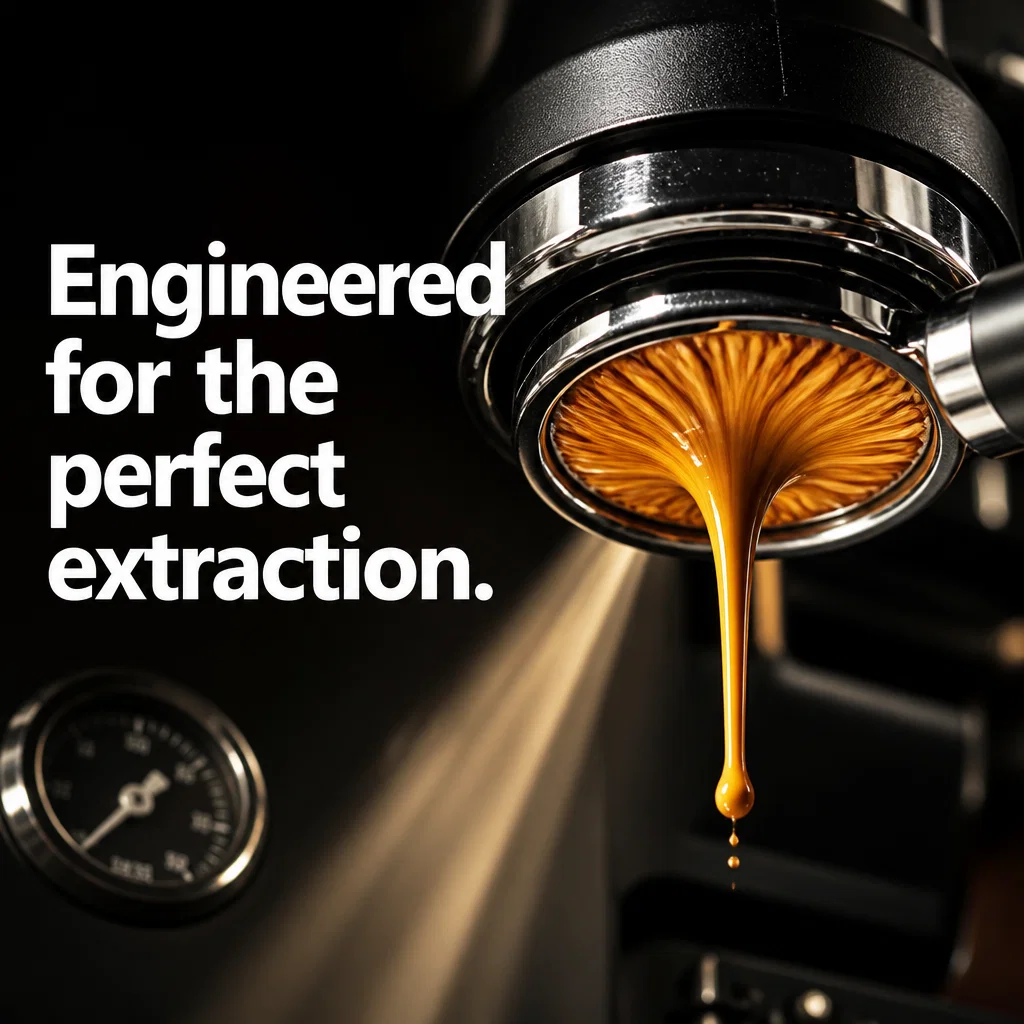 Coffee Roaster ad concept example: The Crema Shot