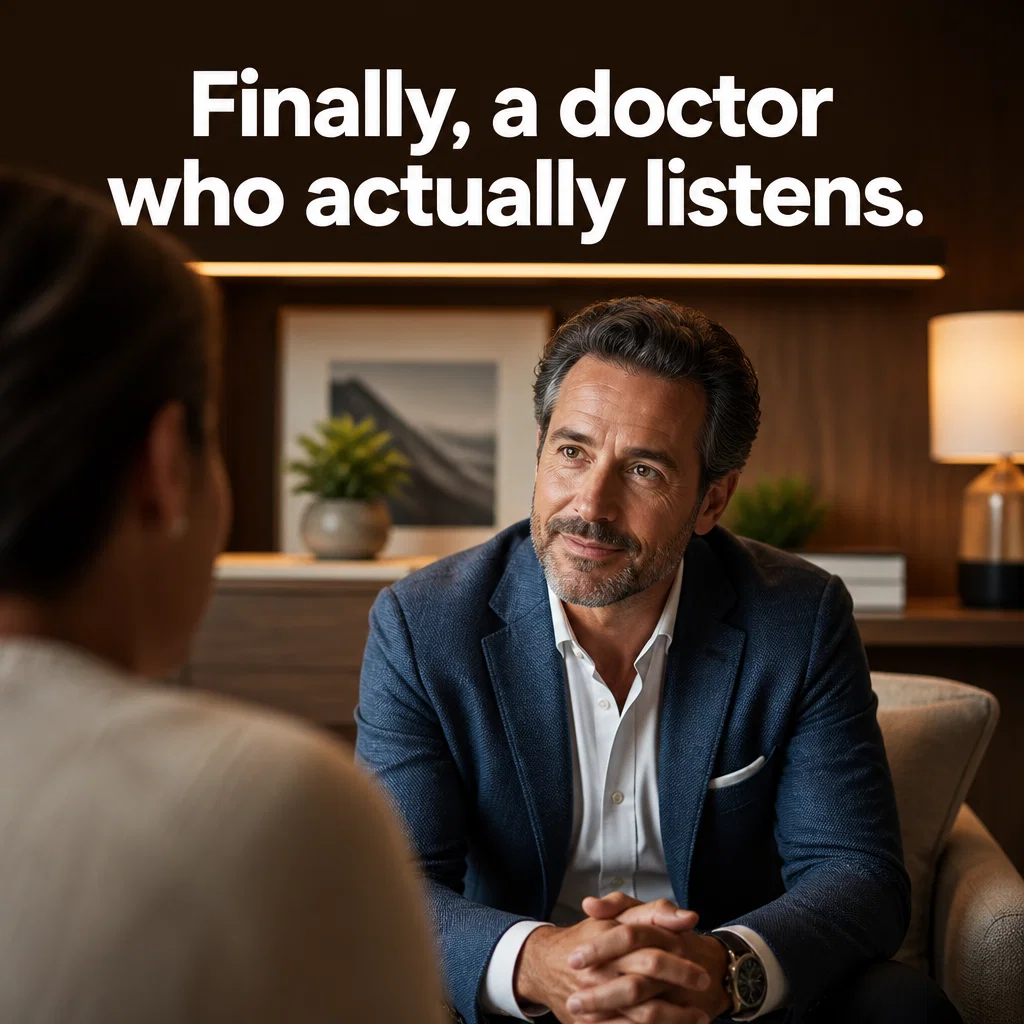 Concierge Medicine ad concept example: The Physician Connection