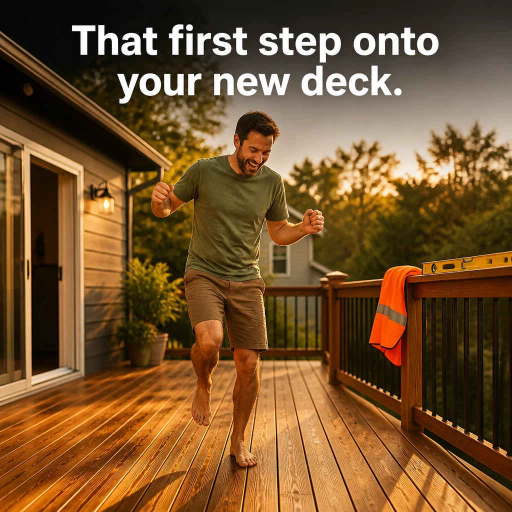 Construction meme ad example: The Final Walkthrough Feeling