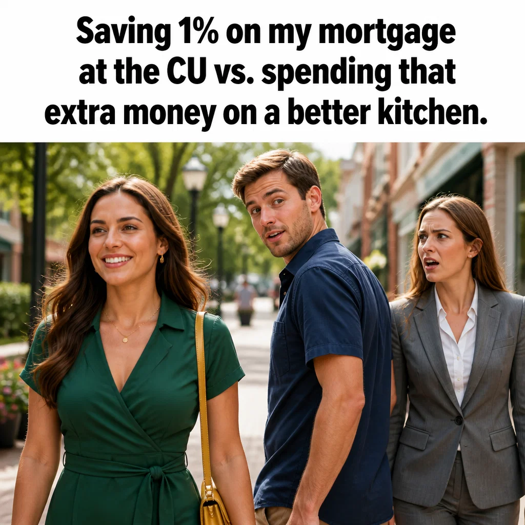 Credit Union meme ad example: The Rate Comparison
