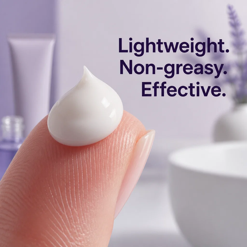 Curology ad concept example: The Texture Story