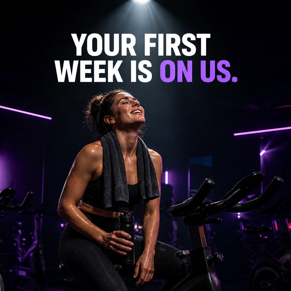 Cycling Studio ad concept example: The Afterglow