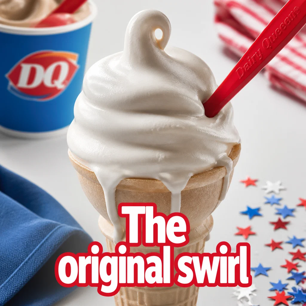 Dairy Queen ad concept example: Swirl & Spoon