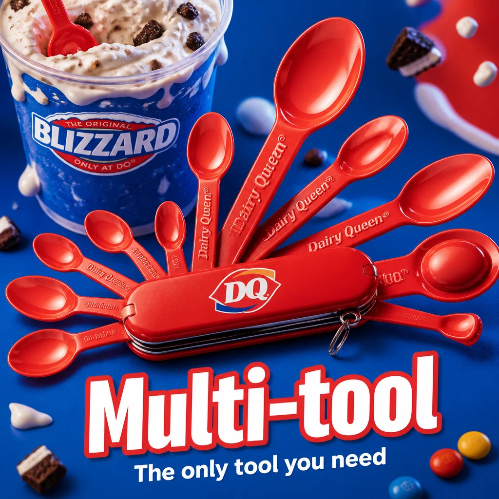 Dairy Queen meme ad example: Red Spoon Energy