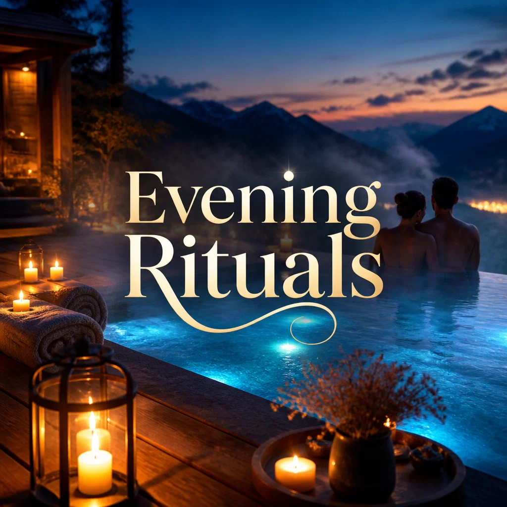 Day Spa ad concept example: The Twilight Soak