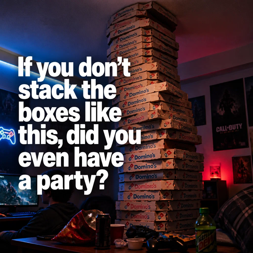 Domino's meme ad example: The Box Geometry